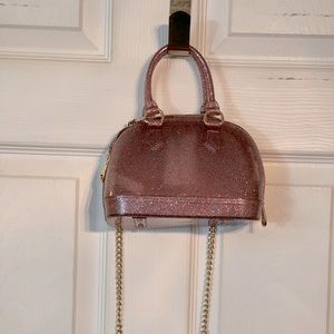 How cute is this little glitter mini bag!!!